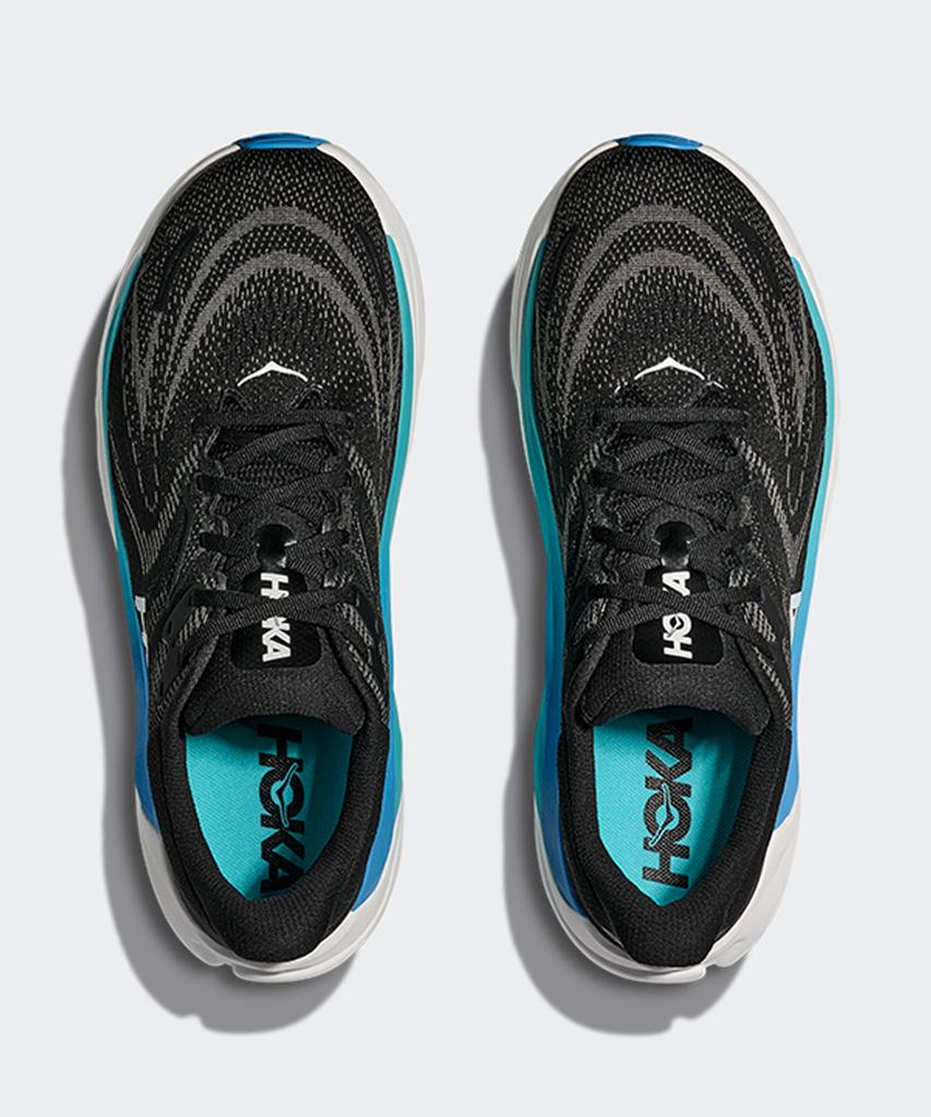 Hoka (Men'S) Arahi 8 Wide - Black: Skyward Blue / 1168710-Bksk