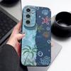 Чехол 'Звездное Море Дельфин Приключение' Для Samsung S26 S25 S24 Ultra S23 S22 S21 FE A15 A16 A17 A35 A36 A37 A54 A55 A56 A57 5G Кожаная Текстура Обложка
