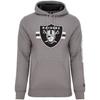 Hoody - New Era - NFL SIDELINE - Las Vegas Raiders - Gris - 80% Coton, 20% Polyester
