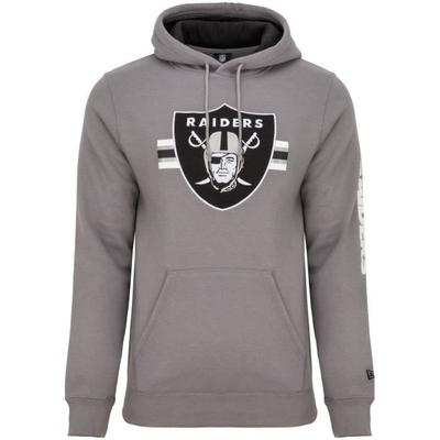 Толстовка - - NFL SIDELINE - Лас-Вегас Рейдерс - Серый - 80% хлопок, 20% полиэстер