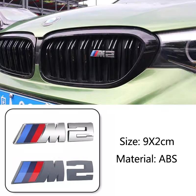 3D Car Emblem ABS Front Grille Badge Sticker For BMW M Power 1 3 5 7 Series M M1 M2 M3 M4 M5 M6 M7 M Styling Decoration Decal