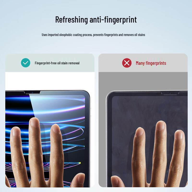 ESR Tempered Glass Screen Protector for Apple iPad