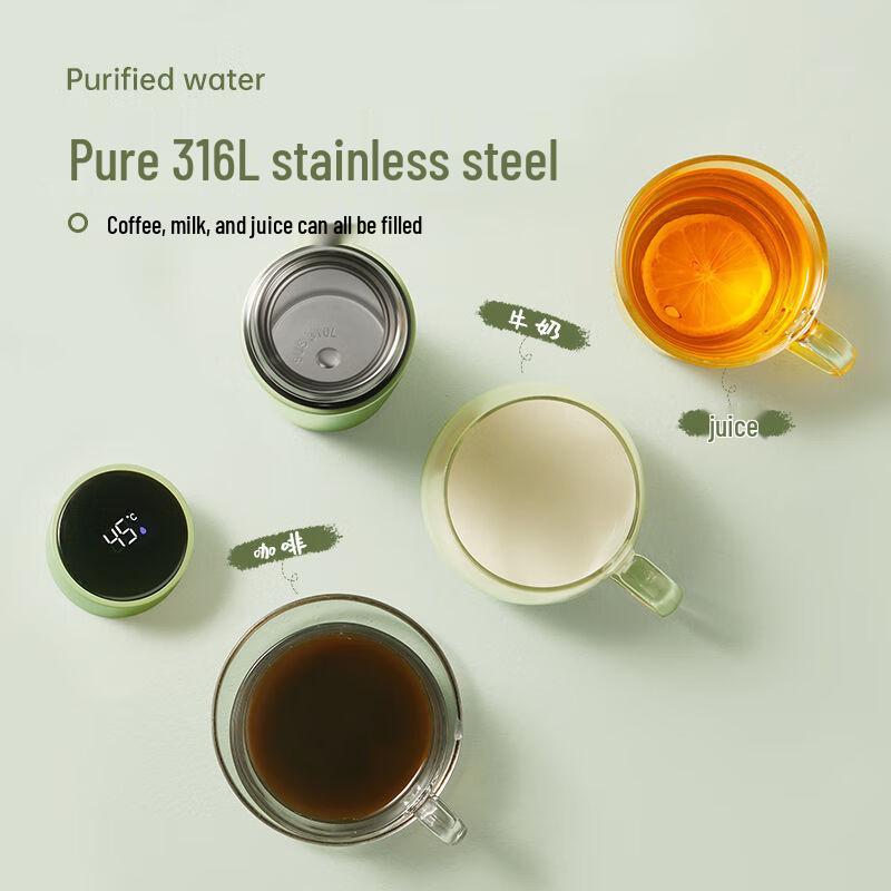 COOKER KING Термос-заварник для чая из нержавеющей стали 316L со светодиодным дисплеем