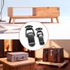 Stainless Steel Toggle Latch Clamp Hasp Lock Luggage Metal Buckle with Spring Loaded Toggle Latch for Cabinet Wooden Case Box