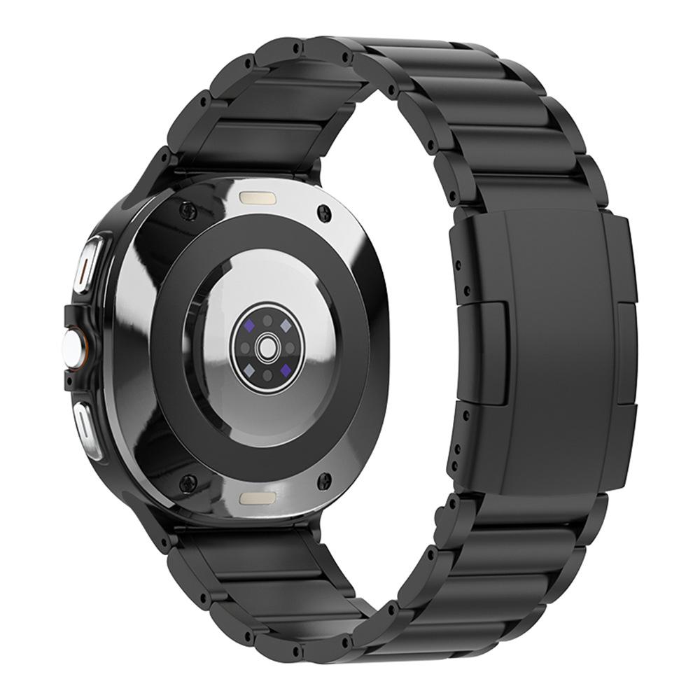 Ремешок для часов Xiaomi Redmi Watch 6 / 5 / 4 / Smart Band 9 Pro / 8 Pro, 3-звенный, с пряжкой-черепахой, ремешок из титанового сплава