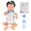 Reborn Baby Girl Doll 18 Inch Lifelike Cute Newborn Infant Doll with Clothes Hair Band Gift Toy