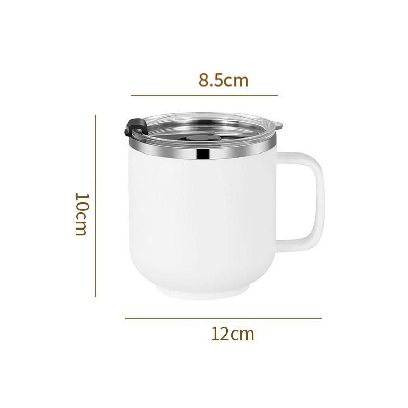 304 Нержавеющая сталь кружка для кофе термоизолированная с крышкой герметичные чайные чашки для офиса бытовая кухонная посуда для питья