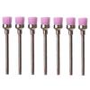 7 шт./компл. фрезы для ногтей, сверла, корундовые роторные маникюрные машины для маникюра, аксессуары для ногтей, инструменты