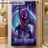 Beach TowelFortnite Custom Name Text Personalized Soft Towel for Beach Pool Indoor Home Decor Gift
