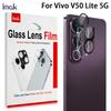 For Vivo V50 Lite 5G Glass IMAK High Definition Glass Lens Film Black Version