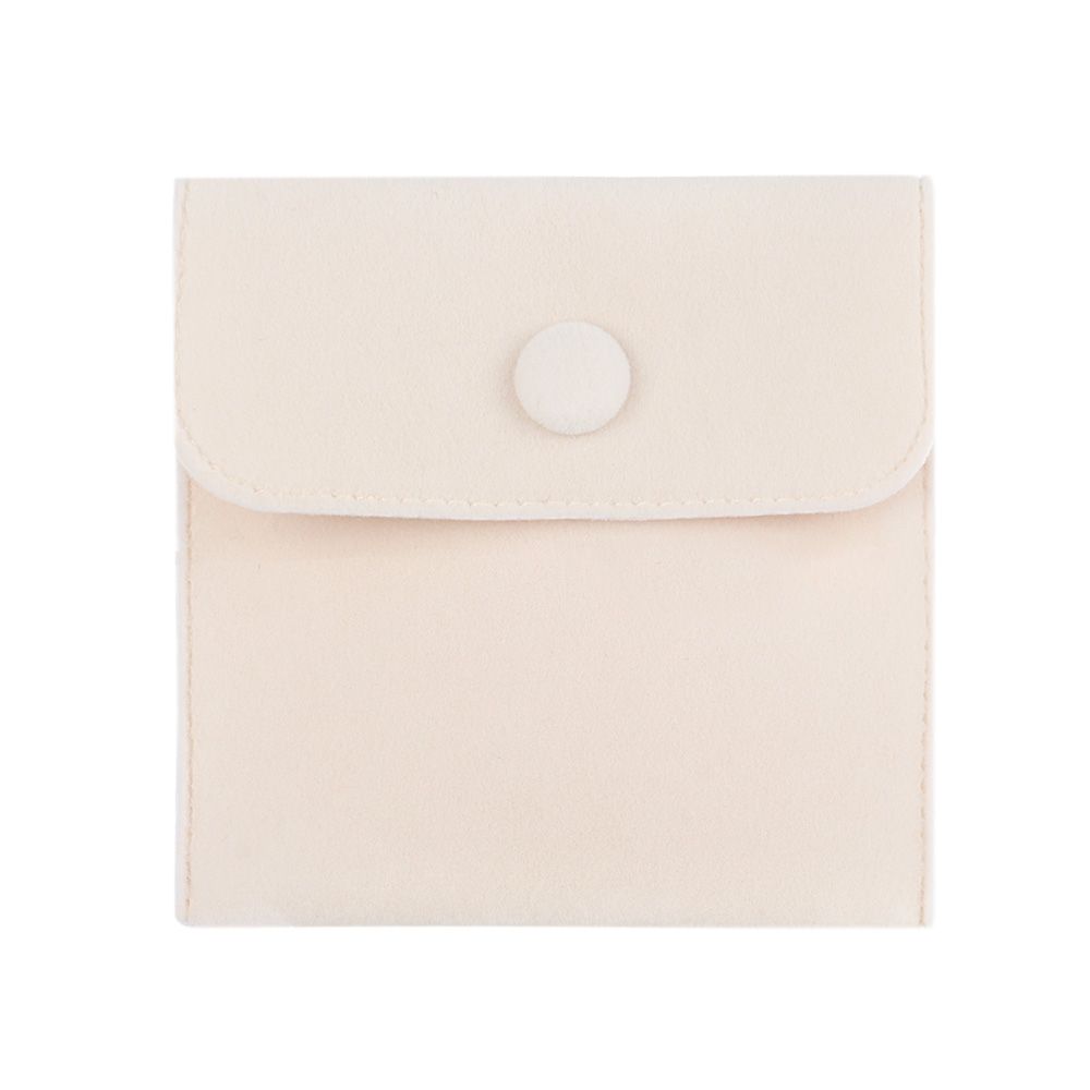New Snap Velvet Necklace Wrapping Bag Jewelry Packaging Bag Bracelet Bag Storage Pouch