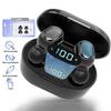 Newest E7S TWS Wireless Earphones Digitail Display HiFi Stereo Music Mini Headset Stereo Music IPX4 Waterproof Sport Earbuds Low Latency