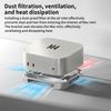 Desktop Stand Computer Riser Dustproof Base Heat Dissipation Bracket Aluminum Alloy Cooling Holder Dock for Mac mini M4/M4 Pro