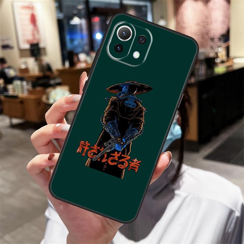 Чехол в стиле самурая и ниндзя для Японии для Xiaomi 15T Pro 14T 13T 15 14 Ultra 17 Pro Max POCO X7 X3 X5 X6 F5 F6 F7 Pro