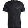 Power Workout T-Shirt Men Tops Black Charcoal IN5622
