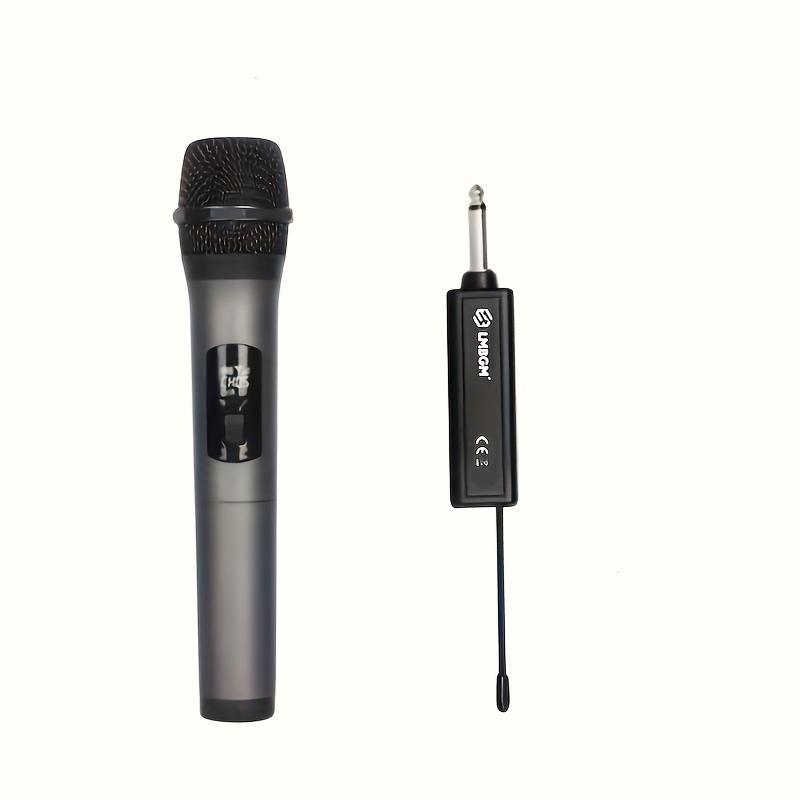 W-2 Wireless Rechargeable Microphone Home KTV Outdoor Portable Singing Performance Microphone Handheld Microphone System