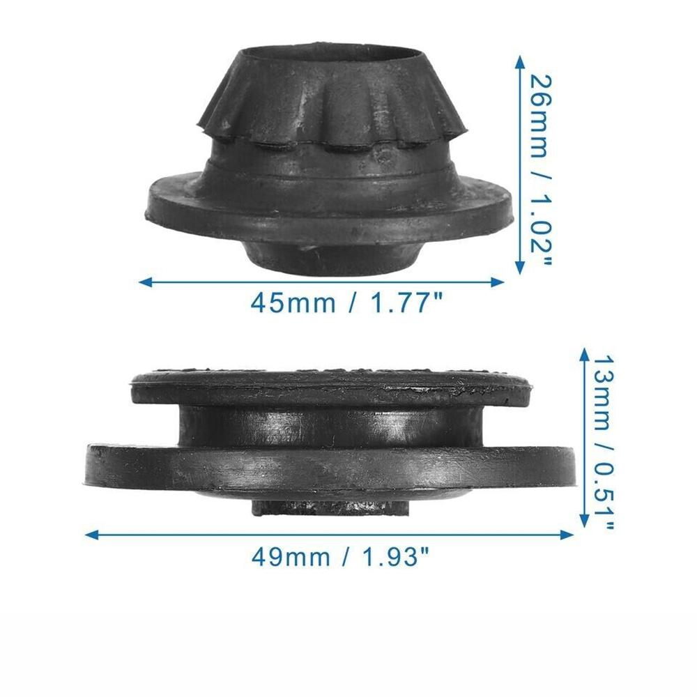 4 шт. Подушка крепления радиатора автомобиля 21507-4M400 21506-4M400 Для Nissan Murano Sentra