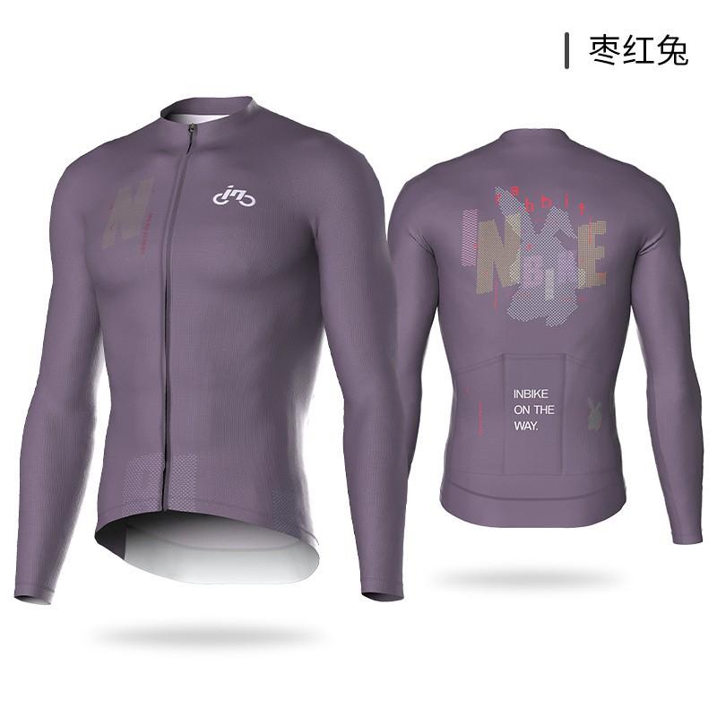 Mens Cycling Jersey Long Sleeve Quick Dry Tight Fit Road Mountain Bike Sport