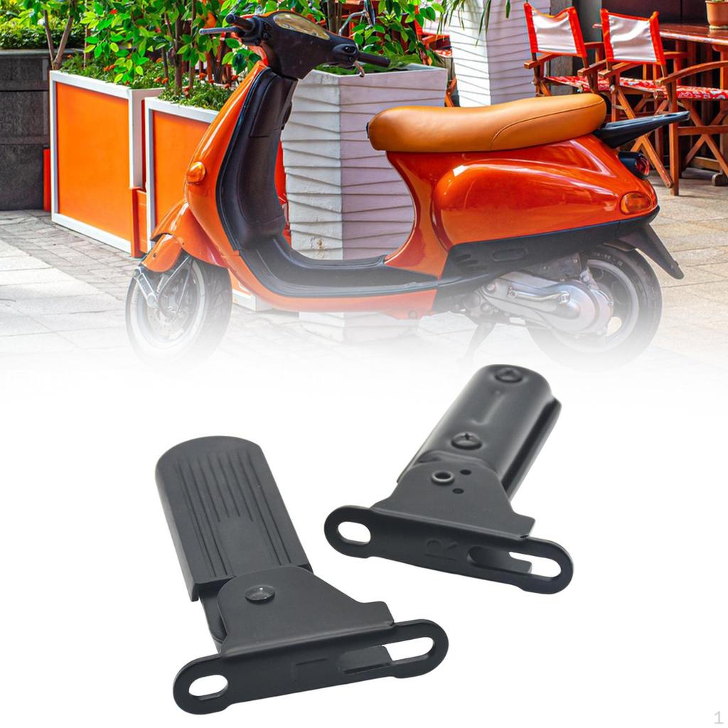 Складные передние педали для электровелосипедов, нейлоновые запасные части, 1 пара