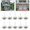 2inch Nylon White Garage Door Rollers 10 Pack Quiet And Smooth Double Seal Wheel Garage Door Rollers