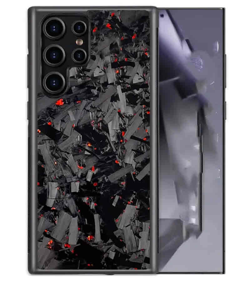 Чехол из кованого углеродного волокна для Samsung galaxy S24 S25 ultra Ударопрочный чехол