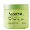 BEAUDIANI Soon Sak Зеленый BHA Пилинг-пэд – Мягкий Отшелушивающий Тонер-пэд 60 шт. (125мл)