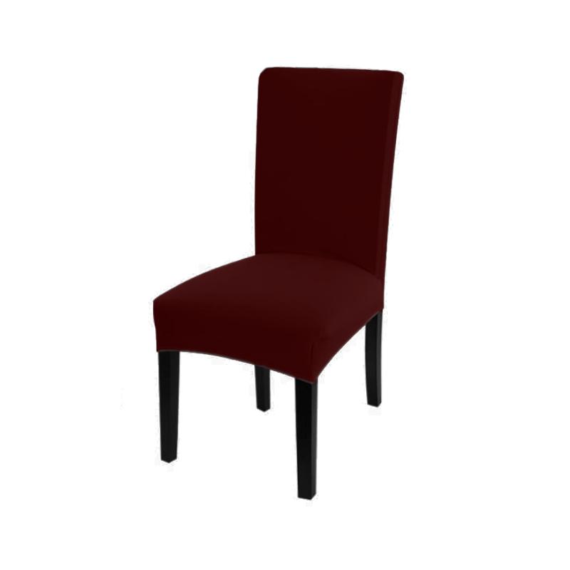 Сплошной цвет чехол на стул спандекс стрейч чехлы на стулья чехлы на стулья для кухни столовая кухня свадебный банкет