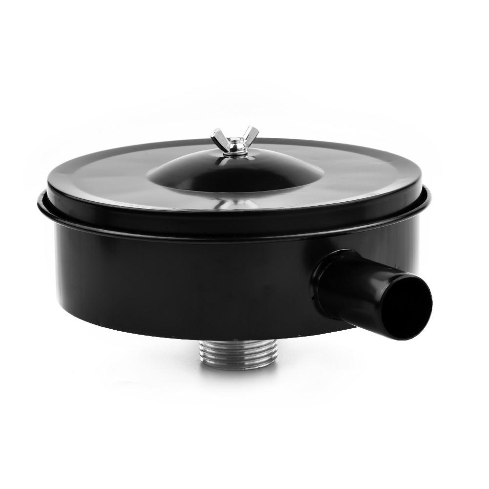 1 шт. Фильтр Глушитель Воздухозаборник Глушитель Фильтр Черный