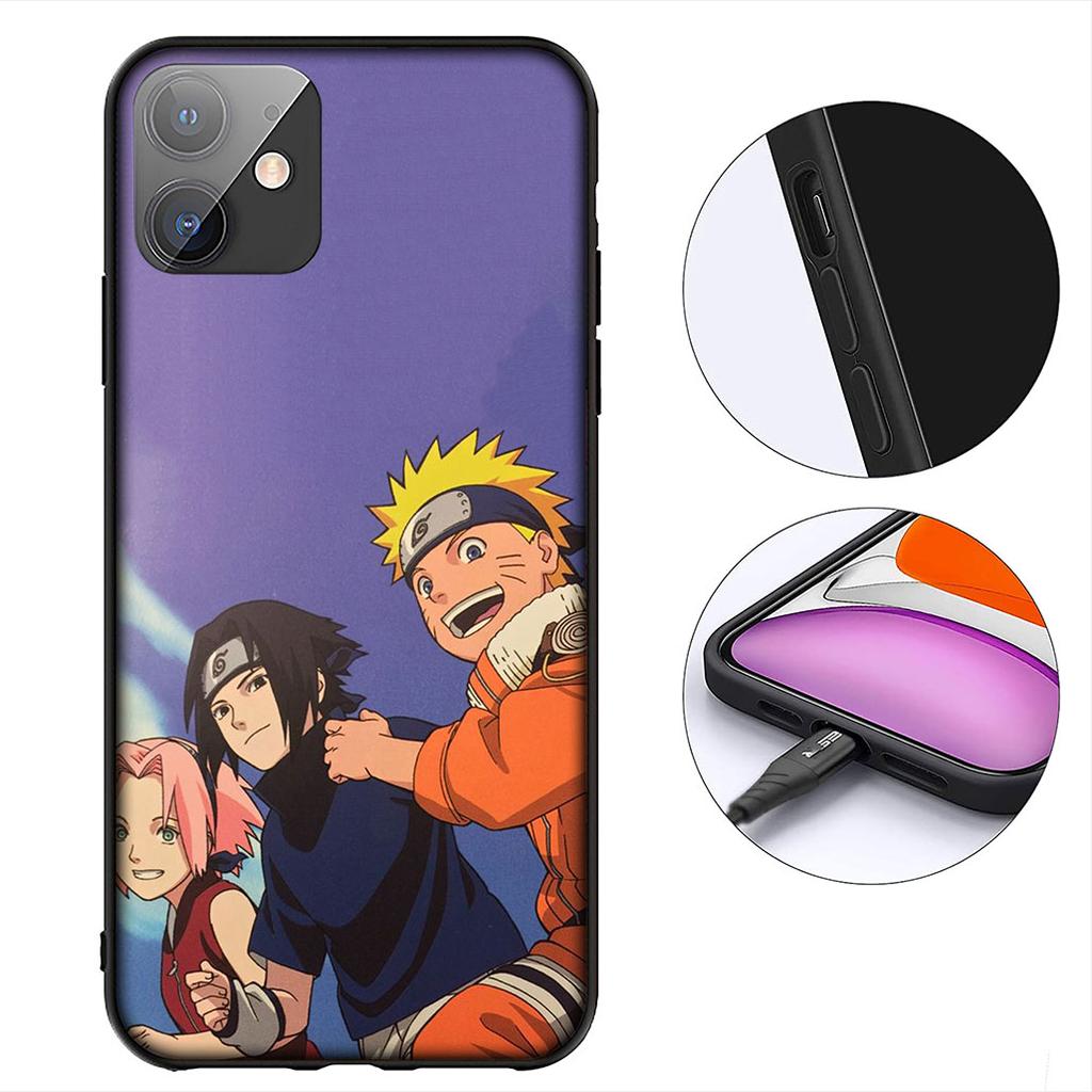 Haruno Sakura Sasuke Narutos Kakashi Phone Cover for Apple iPhone 12 13 Mini XS 11 Pro Max 7 8 Plus + XR 8+ X SE 2020 SE3 Case