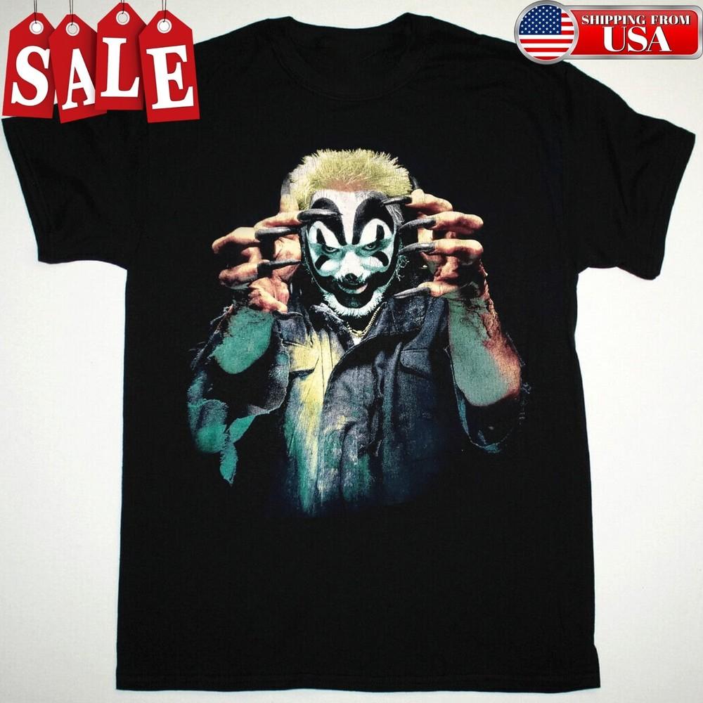 Редкий Подарок Для Фанатов Insane Clown Posse Мужская S235XL Футболка 6D646 Унисекс Футболка