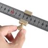 Стальная линейка Позиционирующий блок Ограничители для линейки Измерительные Разметочные инструменты Столярное дело