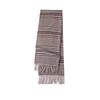 Korean Retro Striped Imitation Cashmere Scarf for Women