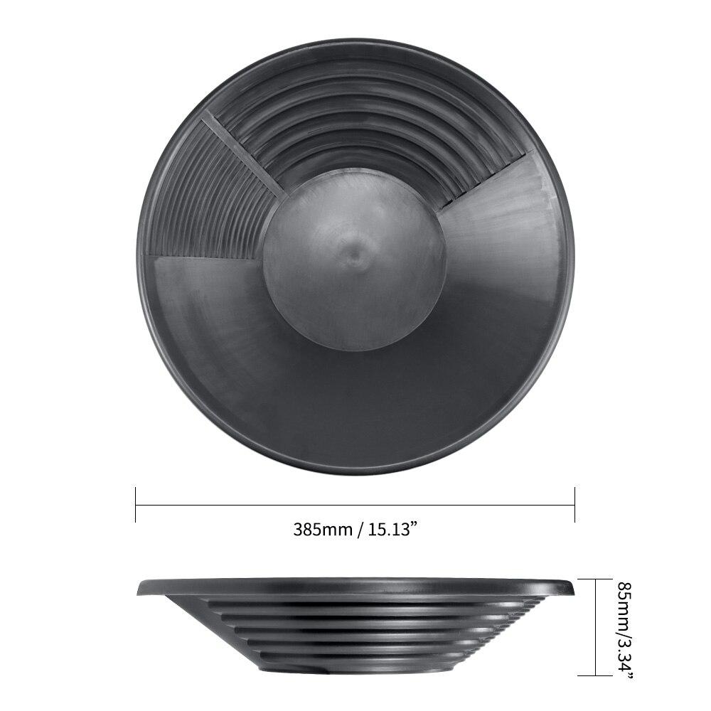 Новый пластиковый лоток для золота, самородок, горнодобывающий лоток, дноуглубительные работы, геологоразведочный инструмент для мытья реки, оборудование для промывки золота