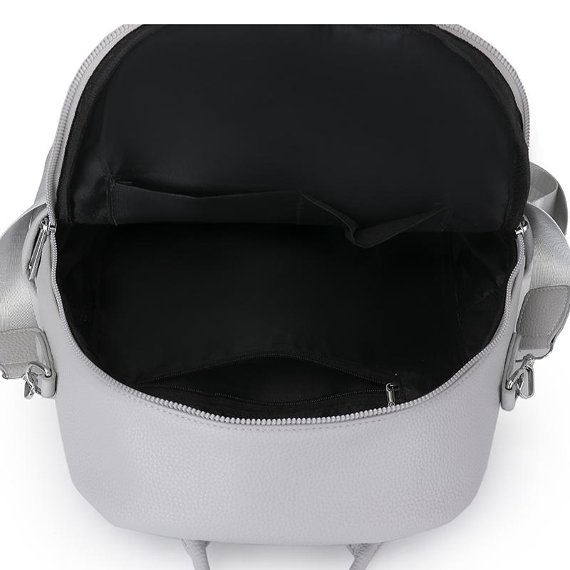 Женский мягкий кожаный рюкзак большой вместимости рюкзак для дальних поездок студенческий школьный рюкзак многофункциональная сумка через плечо