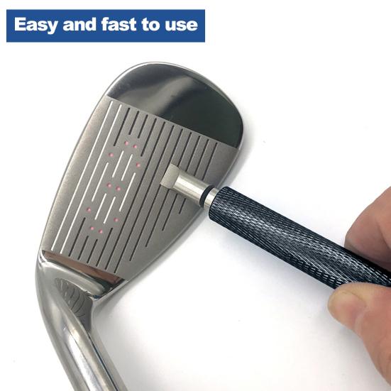 Golf Club Groove Sharpener Cleaning Tool High Strength Rustproof Compact Size Portable Golf Club Cleaning Pen Accessories