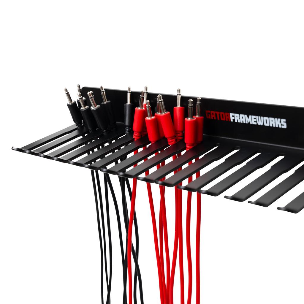 GATOR Крючок для кабелей 19 слотов настенный GFW-CABLEHANGER