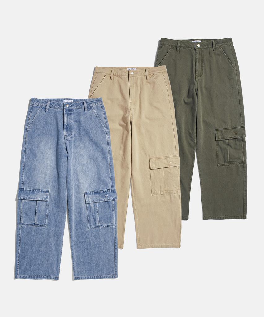FIDO DIDO Fd Washed Cargo Pants Beige