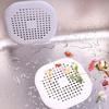 3/5/10Pcs Floor Drain Mat Easy Installation Effective Residue Filter Anti-clog Shower Drain Cover Leak-proof Drain Strainer