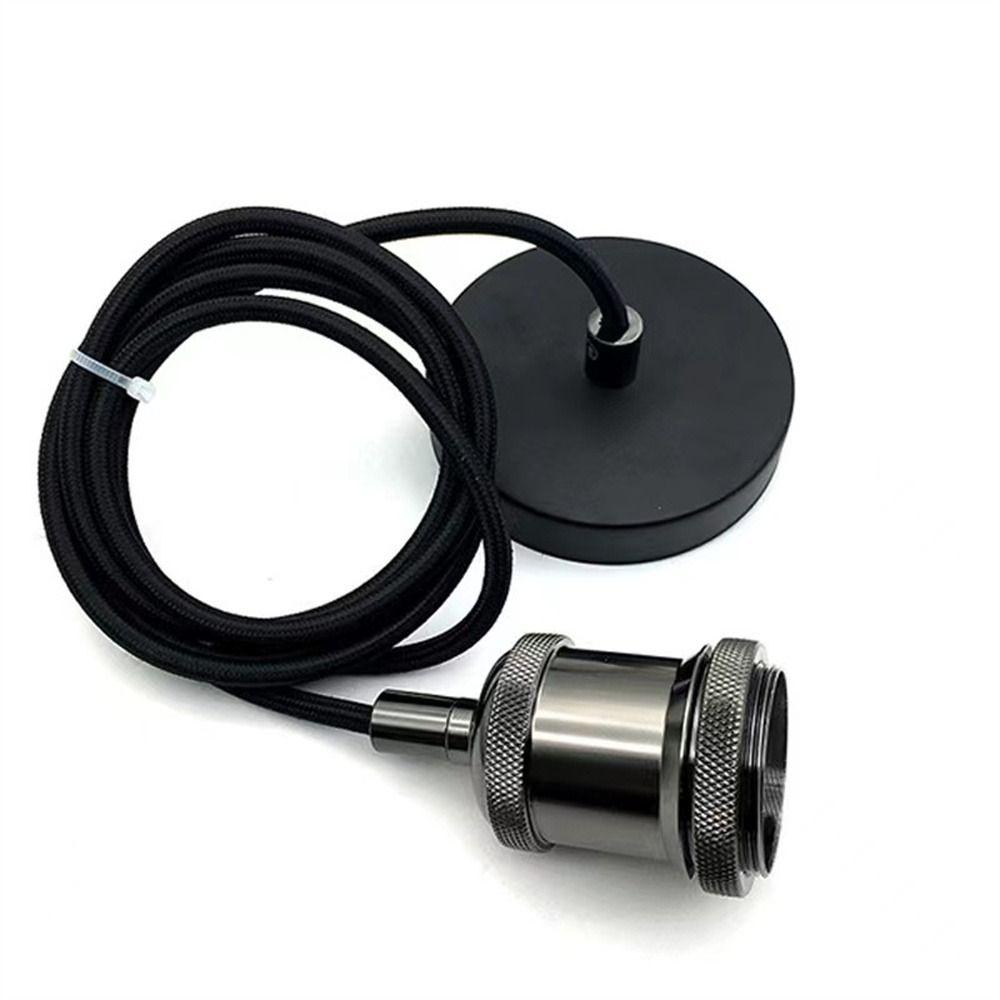 Socket Lamp Base Home Decoration Ceiling Light Bulb Holder Pendant Light Hanging Rose Lamp Fitting