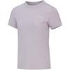 Her Comfortable Versatile Pullover Short Sleeve T-Shirt Women Tops Purple 682155-60
