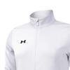 Under Armour Однотонная спортивная трикотажная куртка с воротником-стойкой на молнии, женские куртки белого цвета 22500412-100