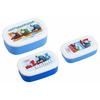 Thomas the Tank Engine Lunch Box, Set of 3 Self-Sealing Containers (180ml/300ml/480ml), Compact Storage, Nesting Design, Made In Japan, SP-31