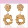 Chic Alloy Geometric Earrings Versatile Street Style Trendy Accessories Fashion