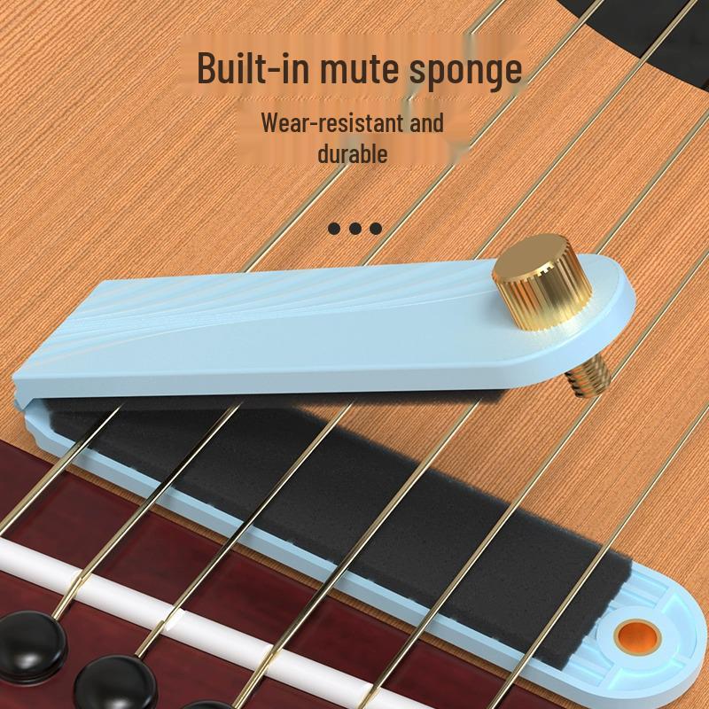 DBAO Acoustic Guitar String Silencer Pad - Mute & Protect for Quiet Play