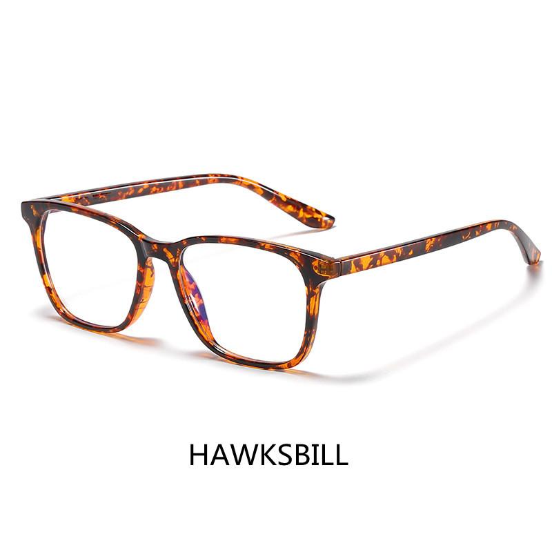 Квадратные очки для чтения с блокировкой синего света, мужские, прозрачные компьютерные очки, увеличительные очки для чтения при гиперметропии и пресбиопии