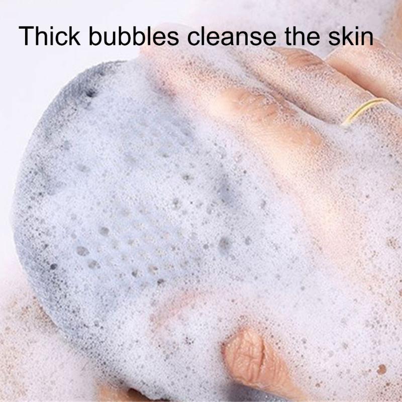 5PCS Soap Holder Bag With Massage Surfaces For Body Wash Shower Foaming And Skin Caring Essential Soap Bubblng Holder