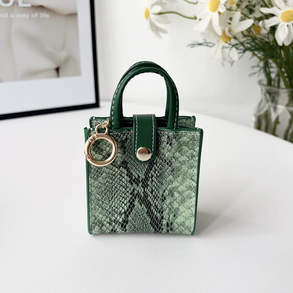 Бренд тренда легкой роскоши Сумка-кроссбоди на шнурке-змейке Кожаный чехол для беспроводных Bluetooth-наушников для Airpods 4 3 2 1 Pro 1 2 Ударопрочный чехол