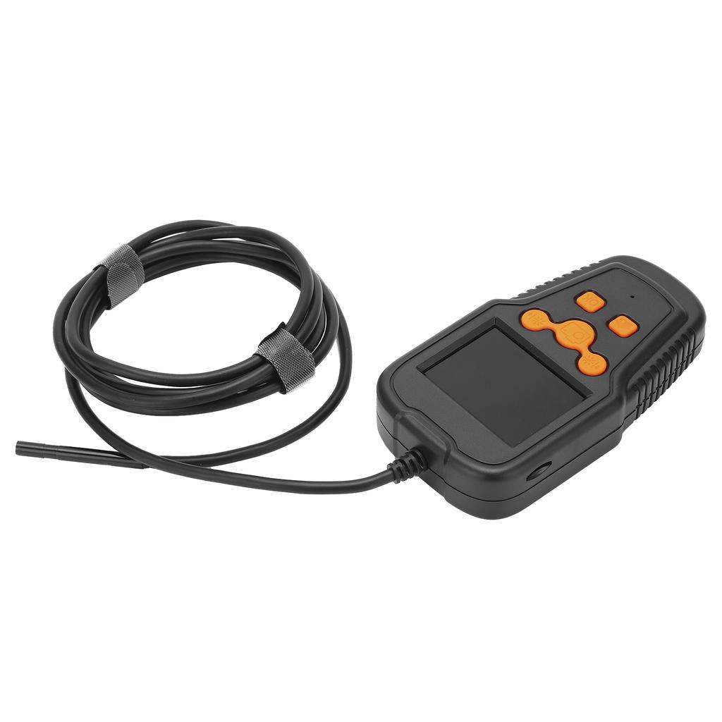 2MP Industrial Endoscope Recording with IP67 5.5mm Lens 2.4in HD Screen HandHeld Orange(5m/16.4ft )