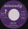 7-дюймовая пластинка SAM WAYMON - I Love You / You Can Count On Me N1012 Ninandy 1968 UK Соул/Фанк Б/У