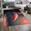 Cartoon Pink Flamingo Bird Rainforest Carpet Rug for Home Living Room Bedroom Sofa Doormat Decor,kid Area Rug Non-slip Floor Mat